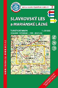 Slavkovský les a Mariánské Lázně - mapa KČT 1:50 000 číslo 2 - 9. vydání 2019 - Klub Českých Turistů
