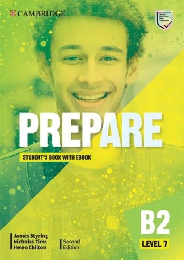 Prepare 7/B2 Student´s Book with eBook, 2nd - Styring James