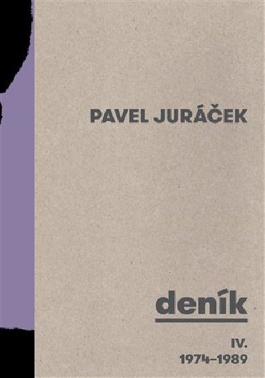 Deník IV. 1974-1989 - Pavel Juráček