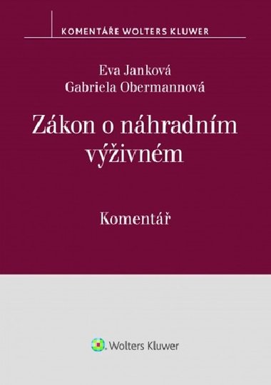 Zákon o náhradním výživném - Eva Janková; Gabriela Obermannová