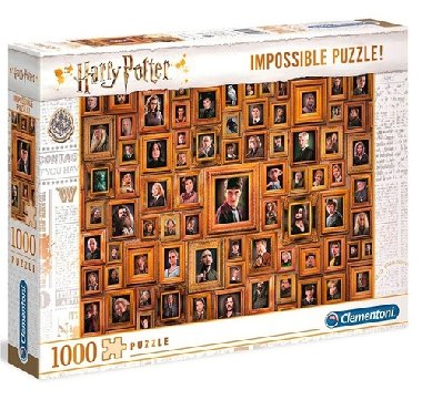 Clementoni Puzzle Impossible - Harry Potter, 1000 dílků - neuveden