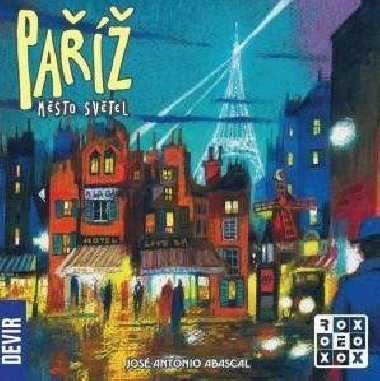 Paříž: Město světel - hra pro 2 hráče - neuveden
