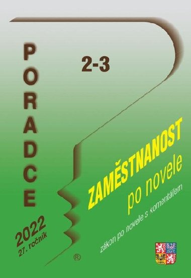 Poradce 2-3/2022 - Zákon o zaměstnanosti s komentářem - Ladislav Jouza; Jana Drexlerová; Petr Taranda