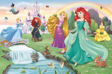 Puzzle: Disney Princess - Seznamte se s princeznami / 60 dílků - neuveden