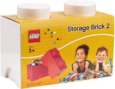 Úložný box LEGO 2 - bílý - neuveden