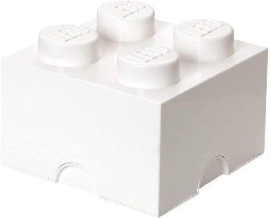 Úložný box LEGO 4 - bílý - neuveden