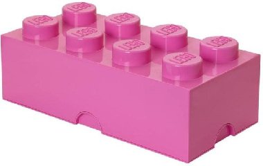 Úložný box LEGO 8 - růžový - neuveden