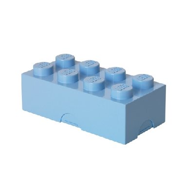 Svačinový box LEGO - světle modrý - neuveden