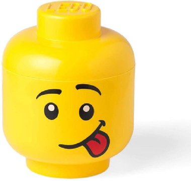 Úložný box LEGO hlava (velikost L) - silly - neuveden