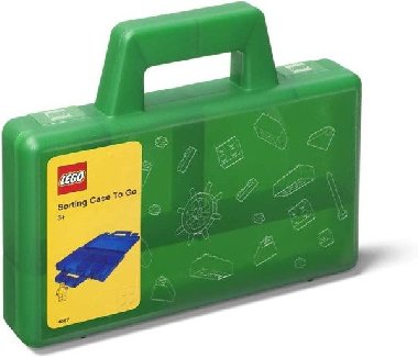 Úložný box LEGO TO-GO - zelený - neuveden