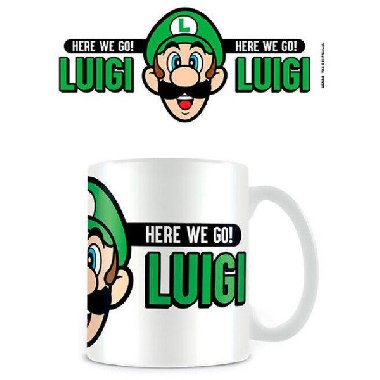 Hrnek Super Mario - Here we go Luigi 315 ml - neuveden