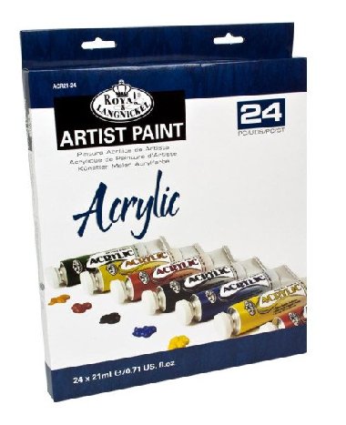 Akrylové barvy Royal & Langnicke ARTIST 24x21 ml - neuveden