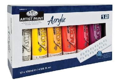 Akrylové barvy Royal & Langnicke ARTIST 12x120 ml - neuveden