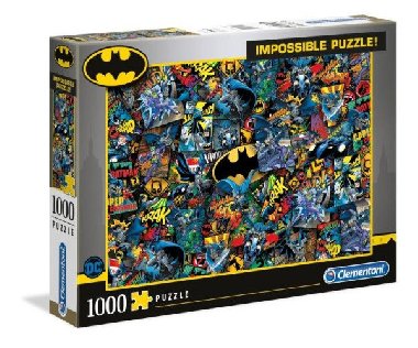 Clementoni Puzzle - Imposible Batmat 1000 dílků - neuveden