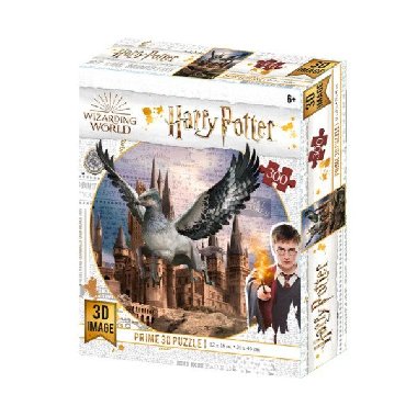 Harry Potter 3D puzzle - Hypogryf Klofan letící 300 dílků - neuveden
