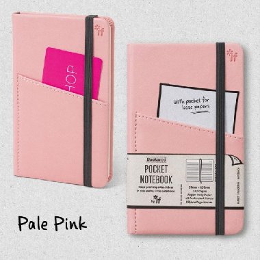 Bookaroo Kapesní zápisník A6 - růžový - neuveden