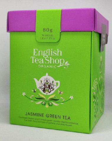 English Tea Shop Čaj sypaný Zelený čaj s jasmínem, 80g - neuveden