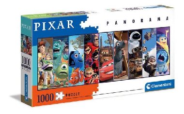 Clementoni Puzzle Panorama - Disney/Pixar 1000 dílků - neuveden