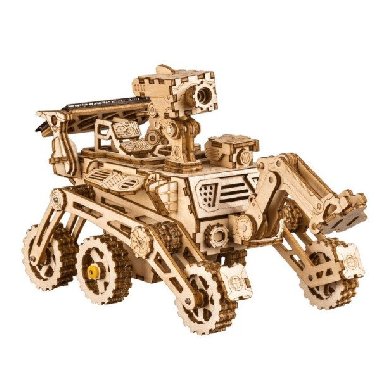 NiXiM Dřevěné 3D puzzle - Mars rover 1 - neuveden