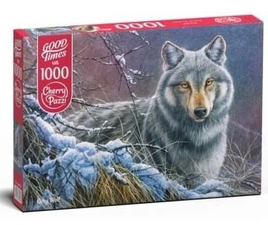 Cherry Pazzi Puzzle - Šedý vlk 1000 dílků - neuveden