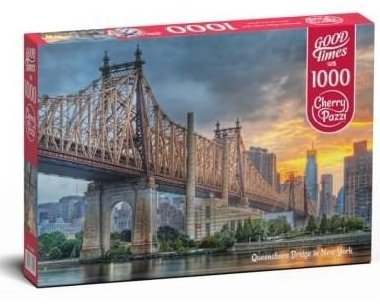 Cherry Pazzi Puzzle - Queensboro Bridge in New York 1000 dílků - neuveden