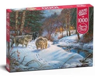 Cherry Pazzi Puzzle - Údolí vlků 1000 dílků - neuveden