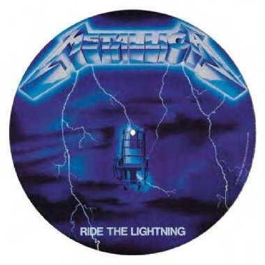 Podložka na gramofon - Metallica Ride the Lightning - neuveden