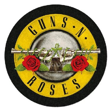 Podložka na gramofon - Guns and Roses - neuveden