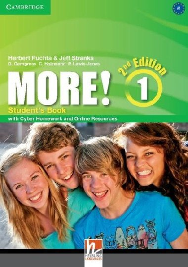 More! 1 Workbook with Cyber Homework and Online Resources - Puchta Herbert
