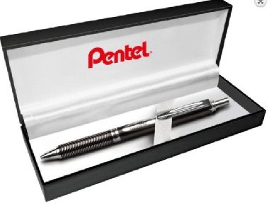 Pero gelové Pentel EnerGel BL407 - černé 0,7mm v dárkové krabičce - neuveden