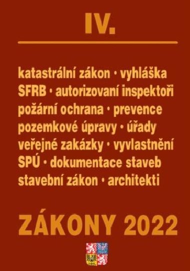 Zákony 2022 IV - kolektiv autorů