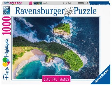 Ravensburger Puzzle Nádherné ostrovy - Indonésie 1000 dílků - neuveden