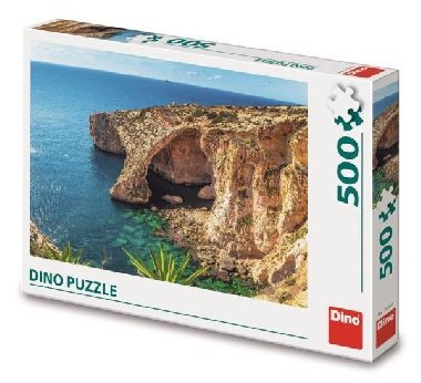 Puzzle Pláž na Maltě 500 dílků - neuveden