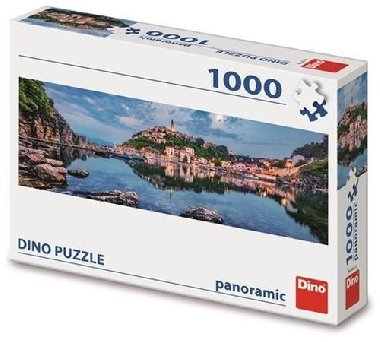 Puzzle Ostrov Krk Panoramic 1000 dílků - neuveden