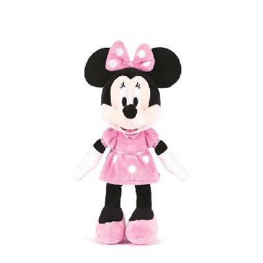 Minnie Růžové šaty 30 Plyš - Walt Disney