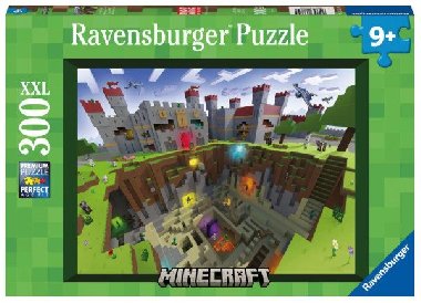 Ravensburger Puzzle - Minecraft 300 dílků - neuveden