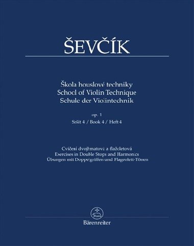 Škola houslové techniky - Otakar Ševčík