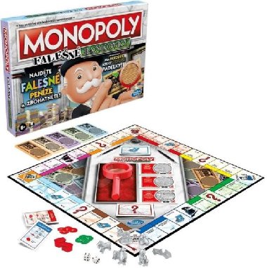 Monopoly Falešné bankovky - rodinná hra - neuveden