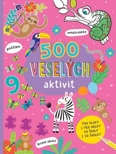 500 veselých aktivit - Rebo