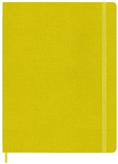 Moleskine Zápisník žlutý XL, linkovaný, tvrdý - neuveden