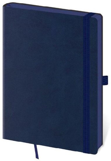 Zápisník - Memory-Dark Blue - tečkovaný L - neuveden