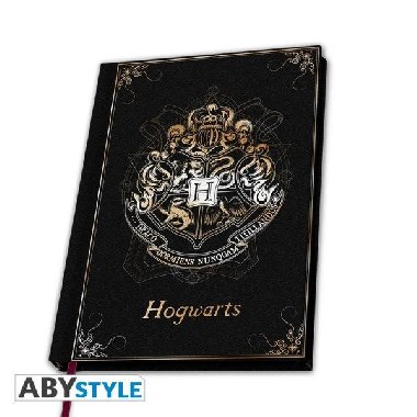 Harry Potter Zápisník A5 Premium - Bradavice - neuveden