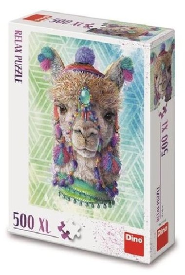 Puzzle 500 XL Lama relax