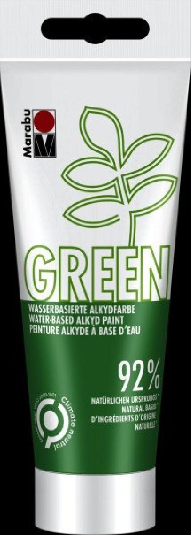 Marabu Green Alkydová barva - světle zelená 100 ml - neuveden