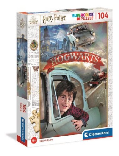 Clementoni Puzzle - Harry Potter Ford Anglia 104 dílků - neuveden
