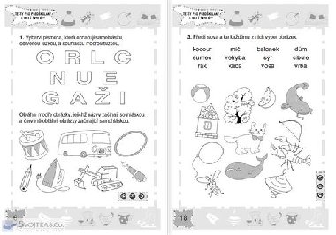 Čtení - Testy pro předškoláky a malé školáky - Svojtka