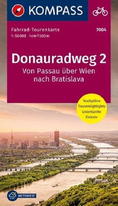 Donauradweg 2, Passau-Wien-Brat. 7004 N - neuveden