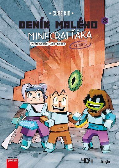 Deník malého Minecrafťáka: komiks 3 - Výprava pouští - Cube Kid