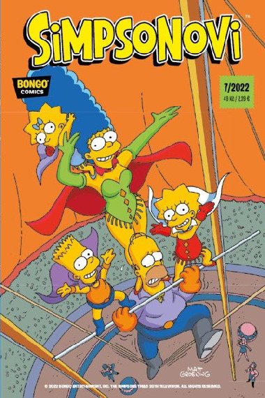 Simpsonovi 7/2022 - Matt Groening