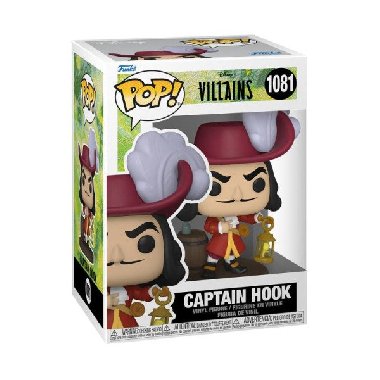 Funko POP Disney: Villains - Captain Hook - neuveden